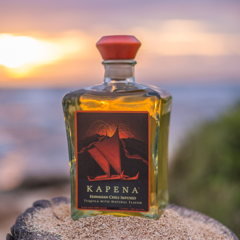 Kapena Hawaiian Chili Infused Reposado